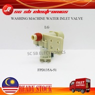 Washing Machine Water Inlet Valve Feed Valve LG T2311VS2M / T2311YS2M DC12V 50/60Hz