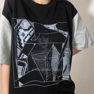 Cavempt Wrap Forward Big T-Shirt - Color-Matching Hidden Face