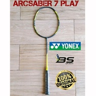 YONEX ARCSABER 7 PLAY ORIGINAL BADMINTON Racket