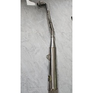 Titanium H2 POWER PIPE TRI CUT ELBOWBIG for Wave 100/110/XRM 110/SMASH 115/110