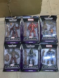 全新 Hasbro Marvel Legends Series Guardians of The Galaxy Groot BAF Wave 6” SET action figure nova  ir