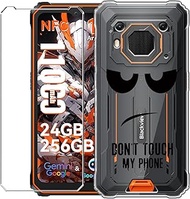 HuiYouMY Mobile Phone Case for Blackview BV6200/BV6200 Pro/BV6200 Plus, Transparent Case with 1 Temp