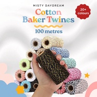 [SG Seller] Cotton Baker's Twine, Jute Twine, Gift Wrapping String, Cotton string, Gift Tie Strings