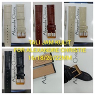 Alexandre CHRISTIE Leather Watch Strap