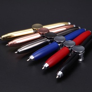 Straw Straw spinning ballpoint pen Metal Fidget spinning spinning pen Multifunctional Metal ballpoin