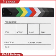 Acrylic Director Video Scene Clapperboard Clapper Board Cut Prop