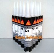 LEM SIKAFLEX 221 SEALANT POLYURETHANE BOTOL TUBE WHITE GREY  BLACK 310 ML (LEM PEREKAT) BODY MOBIL A