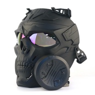 Hot sale○Military Mask For BB Gun CS Paintball Airsoft Game Costume Halloween Party Movie Props Anti-Fog Lens Protective