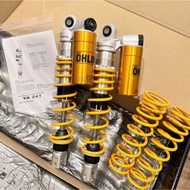 XMAX V1 V2 XMAX 250/300 ORIGINAL OHLINS YA241 YA 241 REAR ABSORBER MOTORCYCLE SUSPENSION ABSORBER XM