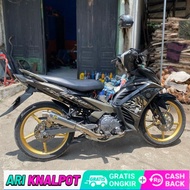 termurah knalpot Jupiter Mx Old New 155cc 180cc 200cc Step Standar / Underbone Pekajaman Muffler