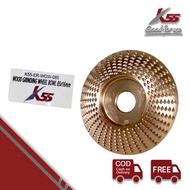 K55 Mata Gerinda Parut Ukir Bentuk Kupas Kayu 4 inchi Wood Carving Wheel Tools Batu Grinda Pisau Ger