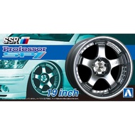 Car Model 1/24 Aoshima 19 Inch Wheel - SSR Professor SP1 Plamo Modelkit Sport Rims