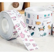 3m roll of multi-purpose edge tape, Waterproof Kitchen Sink Edge Adhesive Tape, Waterproof Wall Edge