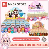 MKBK Full set 24PCS Cute Kuromi Capybara Keychain, Blind Box Doll Pendant, Couple Schoolbag Pendant 