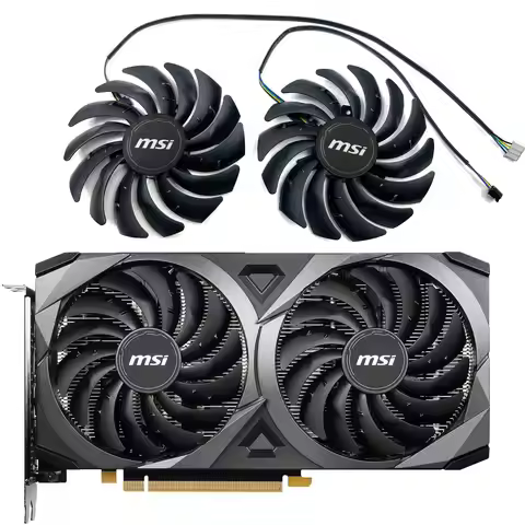 NEW 95MM PLD10010B12HH RTX 3060 Ventus 2X GPU Fan，For MSI Ventus GeForce RTX 3060、3060TI、3070 VENTUS