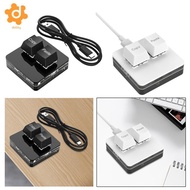 [utruiut0k] Copy and Paste 2 Key Keyboard USB Mini Keyboard 2 Keys 2 Key Programming Keyboard for Au