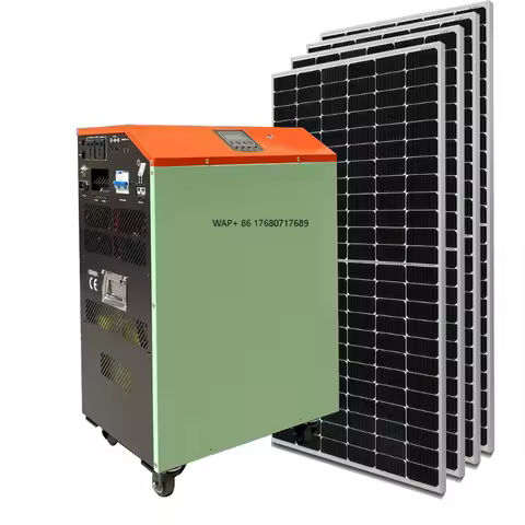 2KW 3KW 5KW All in One Plug and Play off Grid Solar Panel Cells Charger Controller Solar Energy Syst