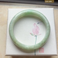 VIP90 Yuan, 56 Genuine Circle Fruit Green Jade A Goods Bracelet, No Certificate