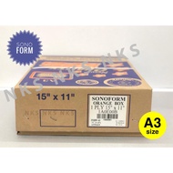 SONOFORM 15'' X 11'' 1 PLY COMPUTER FORM (A3 SIZE)(1000FANS)