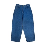 VICIOUS PAIN AGGRESSION STONE BLUE BAGGY PANTS Seluar Baggy Lelaki Seluar Panjang Seluar Baggy Track