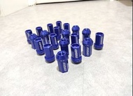 🔥🔩Rays DURA 汽車胎鈴螺絲Duralumin BLUE 🔵