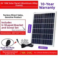FEIZHUXIANSEN | Solar Panel with Battery 6V 18W-30W