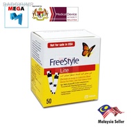 【New stock】✁Abbott Freestyle Freedom Lite Test Strips 50s (Expiry date: 01/2024)