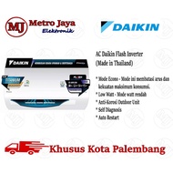 PROMO AC Daikin Inverter 1/2 PK - 2 PK Flash Inverter FTKQ UV Series Made In Thailand