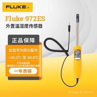 FLUKE FLUKE 972A Thermo-Hygrometer Handheld 972B Wet Ball Dew Point Temperature 972ES External Senso
