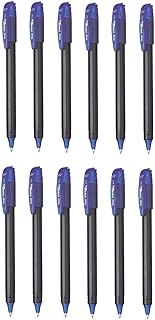 Pentel Energel BL-417 Navy Blue ink Roller Gel Pen (Pack of 12) (Free Key-chain)