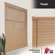 HOMEBLIND Venetian 25mm PVC Light Filtering Blinds / Bidai Venice / Width 2 Feet ~ 6 Feet / 6 Colors