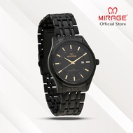 Mirage Jam Tangan Pria Analog 8830 M Full Black Original Stainless