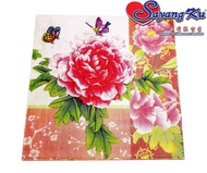 (Hot)(4 PKT) 80pcs Decoupage Napkins / Tisu bercorak