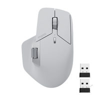 เมาส์ไร้สายแบบชาร์จไฟได้ 4000 DPI - Rapoo MT760L/MT760M Multi-Mode Bluetooth Ergonomic Mouse