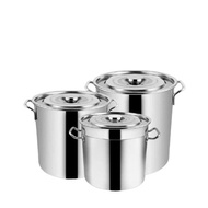 Stainless Steel Pot Soup Pot (20cm/30cm/40cm) Suitable for picnic/ home use small pot