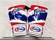 นวมชกมวย หนังแท้ ยี่ห้อ Fairtex ลายธงชาติไทย  Boxing Glove