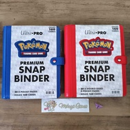 Ultra Pro Premium 4-Pocket Snap Binder Pokemon A5 160 Card Collection 2x2 Album