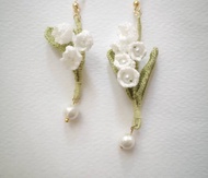 *My Fancy Handmade*手鈎鈴蘭花耳環