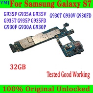 Papan Utama Untuk Galaxy S7 G930F G930FD G930V G935F G935FD Papan Utama Asal tidak berkunci Cip Penu