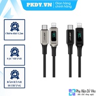Cáp USB-C to Lightning AceFast C6-01 (PHÂN PHỐI CHÍNH HÃNG BẢO HÀNH 18 THÁNG)