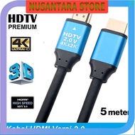 NUSANTARA STORE - FSU HDMI HDTV Cable 2.0 4K 5 Meters - FS-4