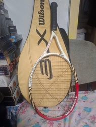 Wilson Pro staff six.one 100 BLX 16x18 100sq 285g重 grip 4 3/8”  網球拍 跟原裝拍套 tennis racket