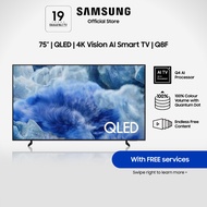 Samsung 75” QLED Q8F 4K Vision AI Smart TV (2025)
