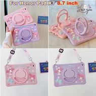 Coque for Honor Pad X7 2025 Case soft glue 360 ​​degrees Case soft glue strap Shockproof Cover for H