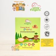 LITTLE FINGERS FREEZE DRIED PORRIDGE[ANCHOVY, BROCCOLI & PUMPKIN][6M+][10Gx3PACKET][LITTLE FINGERS]x