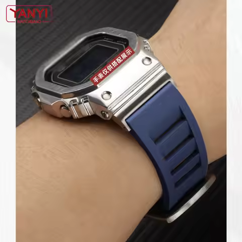 watchband for casio g-shock GMW-B5000 GM-B2100 GMB2100 GMC-B2100 MRG-B2100D watch band Rubber strap 