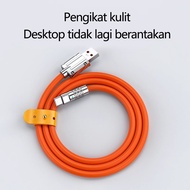 Android IOS Type-C Data Cable Silicone Alloy Fast Charging Super Charge for Micro IOS Type-C Data Ca