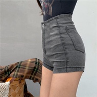 Casual Denim Women Shorts Stretch high-waisted tight denim shorts