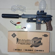 mainan tembakan peluru water gel electric Gun blaster Gun water bullet gun M416