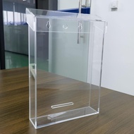 [Leipupa] Outdoor Brochure Holder A5 Real Estate Brochure Box for Maps Store Pamphlets